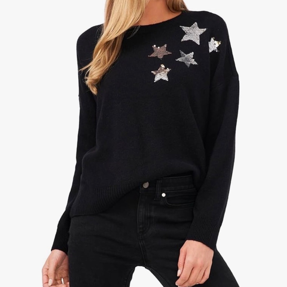 NWT CeCe Glamour Melody Sweater
